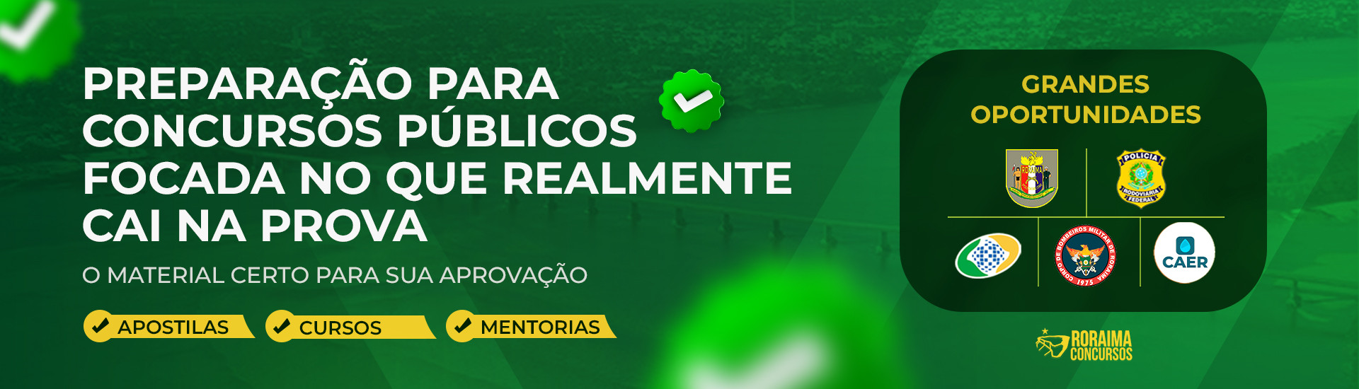 PREPARAÇÃO PARA CONCURSOS PÚBLICOS